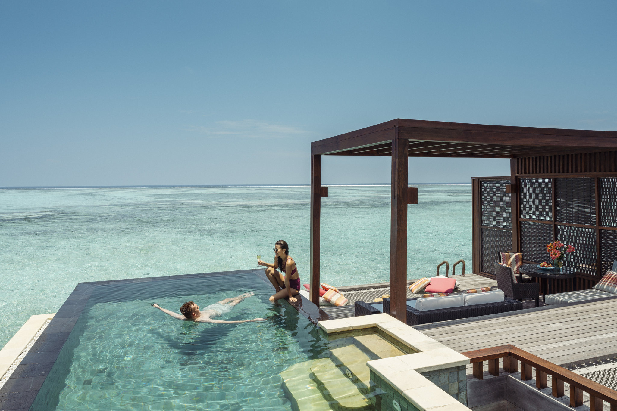 Sunrise Water Villa with Pool – King