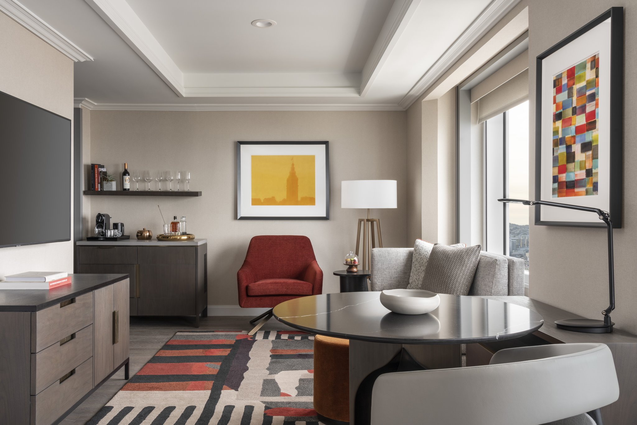 Deluxe Skyline-View Room